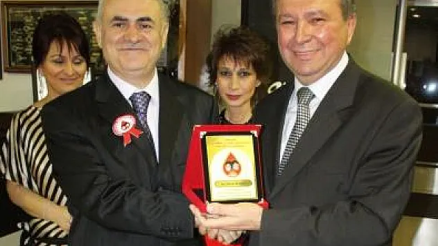 LÖSAM'dan teşekkür plaketi