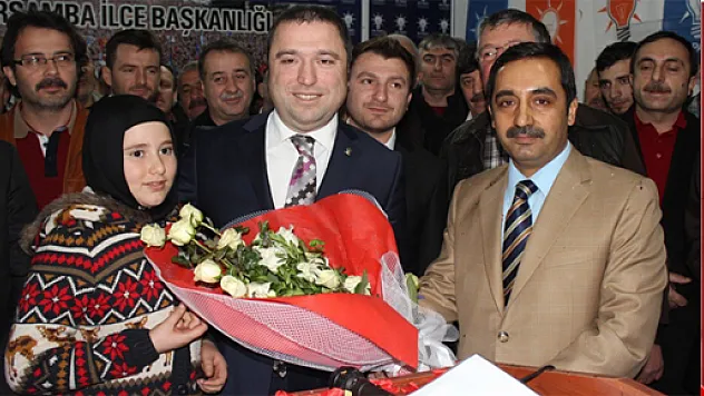 Çarşamba'da AK Parti'ye Mahmut Çekiç atandı