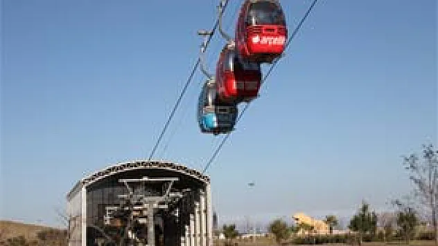 Teleferiği 1 Milyon 748 Bin 835 Kişi Kullandı