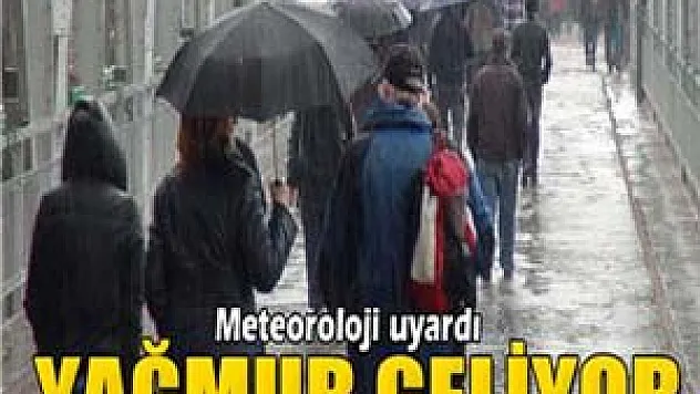 Yağmur geliyor