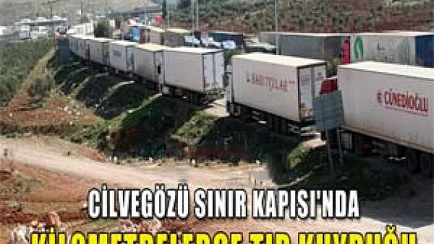  TIR kuyruğu 70 kilometreyi buldu