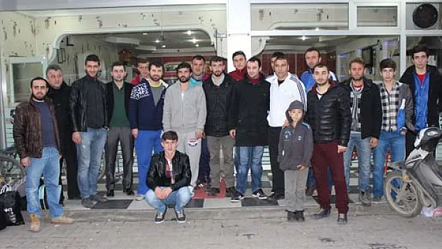 Salıpazarı Belediyespor oyuncuları yemekte buluştu