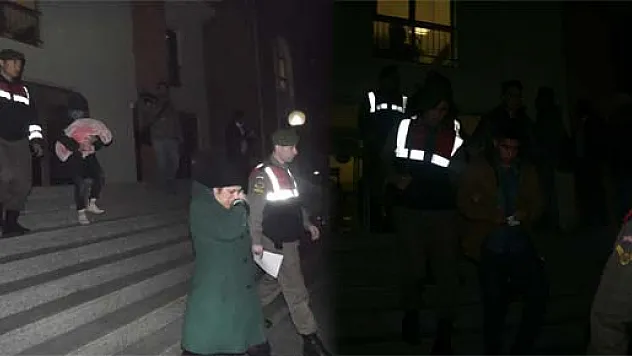 TÜRKİYE'YE YASA DIŞI YOLLARDAN GİREN YABANCILAR TUTUKLANDI...