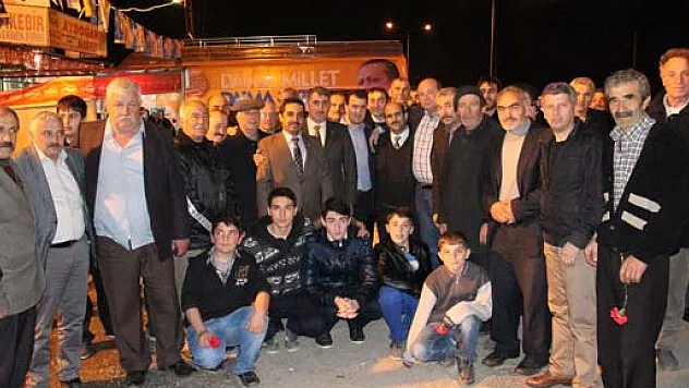 AK Parti Irmaksırtı Köyü mitingi