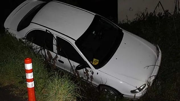 Bir garip trafik kazası: Sürücü bulunamadı