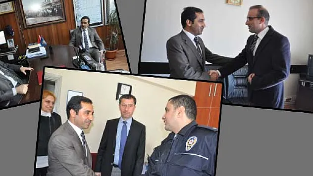 İlçe Başkanı Çekiç'den ziyaretler