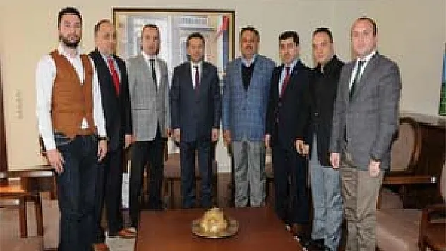 Uluslararası Öğrenci Derneği'nden Aksoy'a Ziyaret