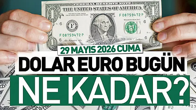 29 Mayıs 2026 Döviz piyasalarında son durum: Dolar ve Euro bugün ne kadar oldu?
