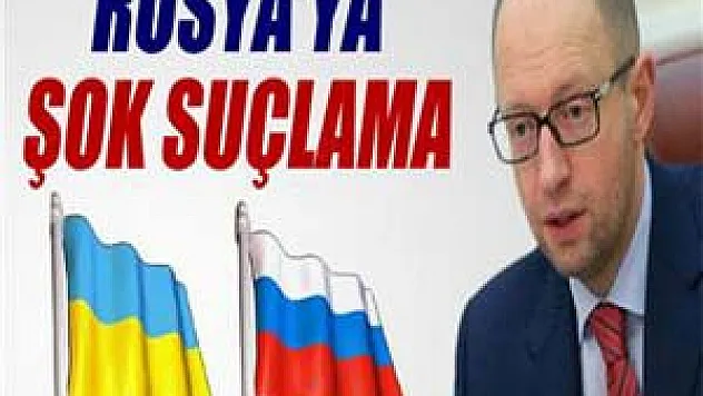 Rusya'ya şok suçlama