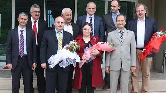 SMMM ODASI YÖNETİMİ  TERME MYO ÖĞRENCİLERİ İLE BULUŞTU