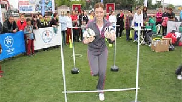 Samsun'da Anneler Yarıştı