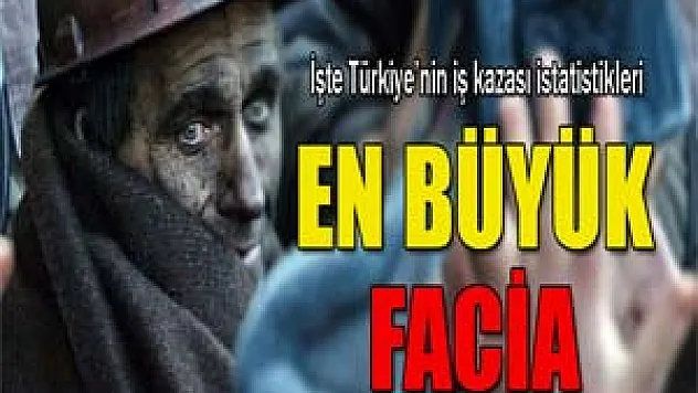 En büyük facia maden ve taş ocakçılığında