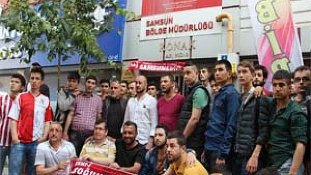 Samsunspor Taraftarından TFF'ye Tepki