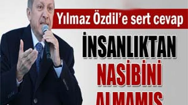 Erdoğan'dan 'müstehaktır' yorumuna sert eleştiri