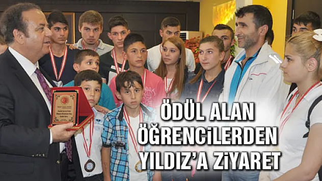 ÖDÜL ALAN ÖĞRENCİLERDEN YILDIZ'A ZİYARET