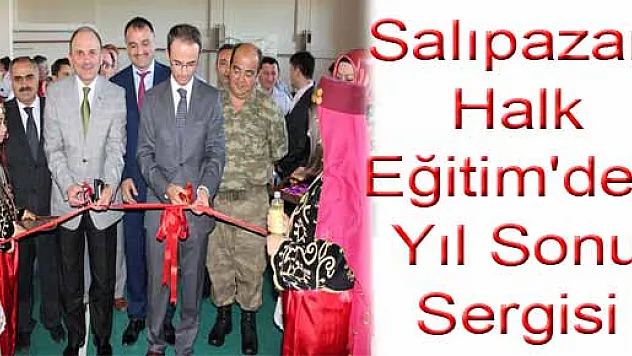 Salıpazarı Halk Eğitim'den Yıl Sonu Sergisi