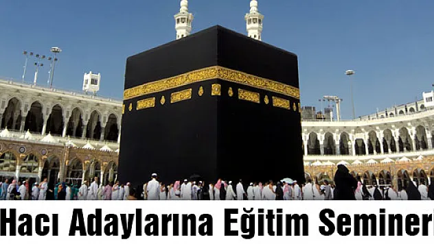 Hacı Adayları Eğitim Semineri