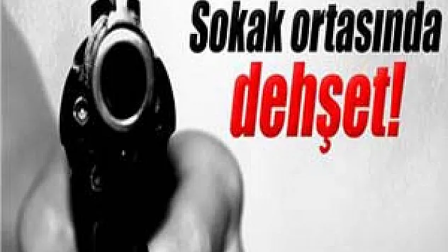 Sokak ortasında dehşet