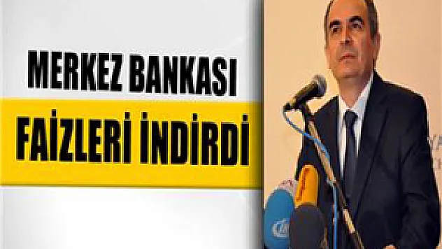 Merkez Bankası faizi düşürdü