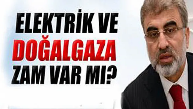 Yıldız: 'Elektrik ve doğalgaz fiyatlarında...'