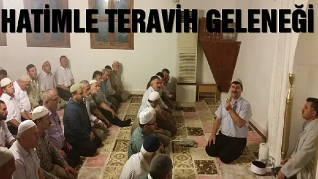 HATİMLE TERAVİH GELENEĞİ