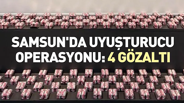 3 ilçede eş zamanlı operasyonda binlerce hap ve kenevir ele geçirildi