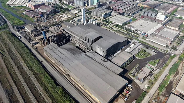 Samsun'da 3 işçiye mezar olan fabrika havadan görüntülendi
