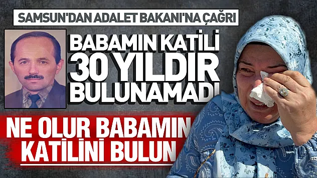 30 yıllık faili meçhul cinayet için adalet çağrısı