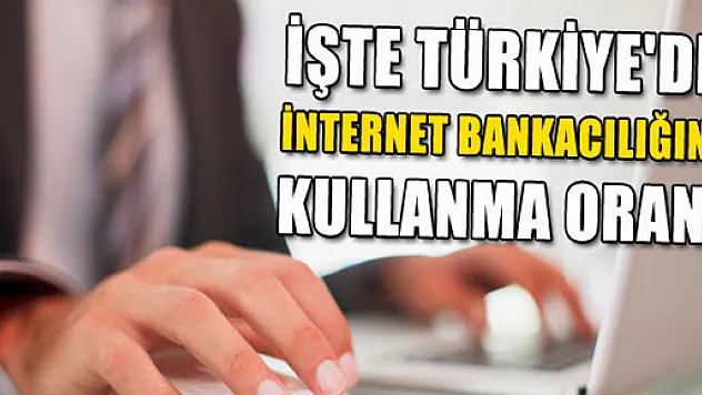 13 milyon kişi internet bankacılığını kullanıyor