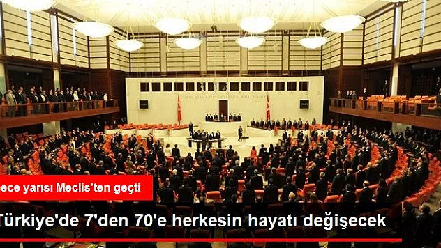 'Torba Tasarı' Plan ve Bütçe Komisyonu'nda Kabul Edildi