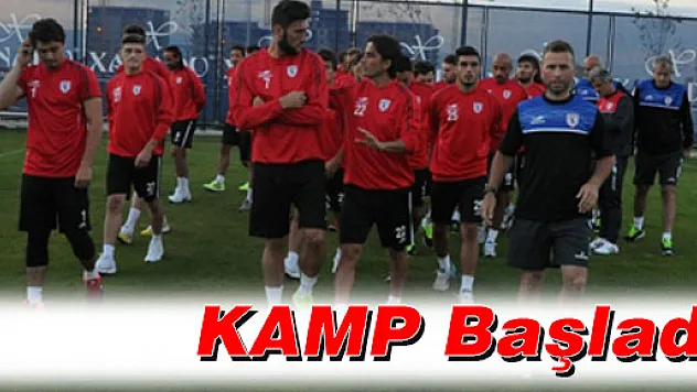 Samsunspor'un Erzurum Kampı Başladı