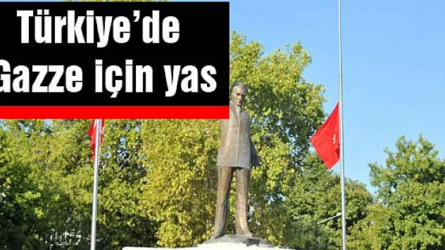 Türkiye'de Gazze için yas