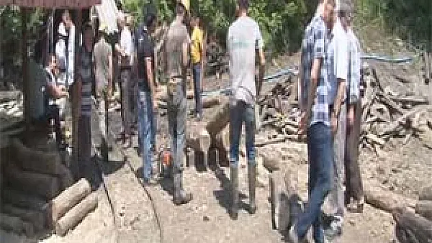 Maden ocağında göçük