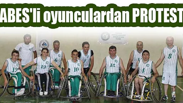 ÇABES'li oyunculardan PROTESTO
