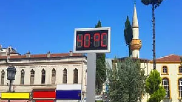 SAMSUN'DA HAVA SICAKLIĞI 40 DERECE