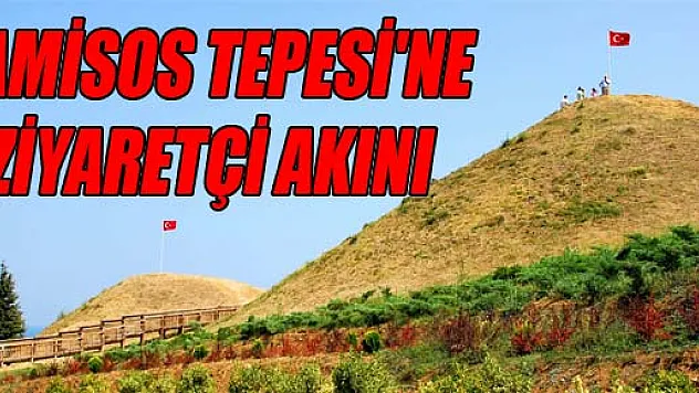AMİSOS TEPESİ'NE ZİYARETÇİ AKINI