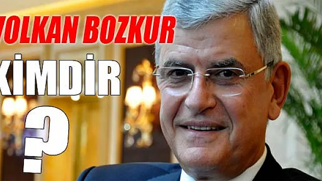 Yeni Avrupa Birliği Bakanı Volkan Bozkır oldu