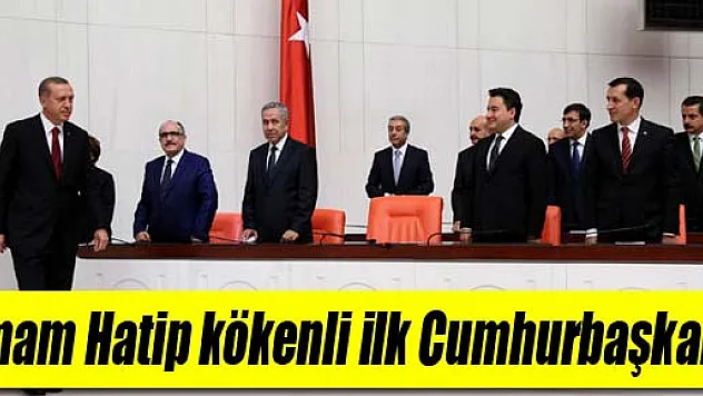 İmam Hatip kökenli ilk Cumhurbaşkanı