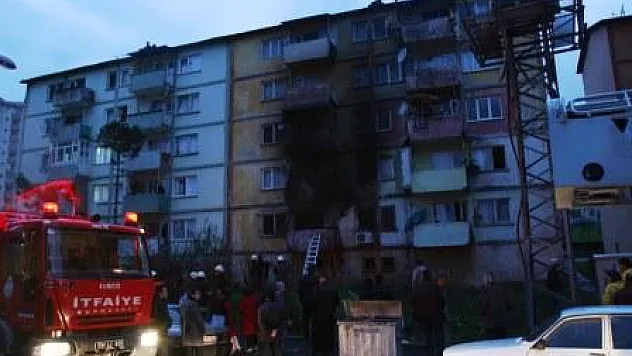 Samsun'da korkutan yangın