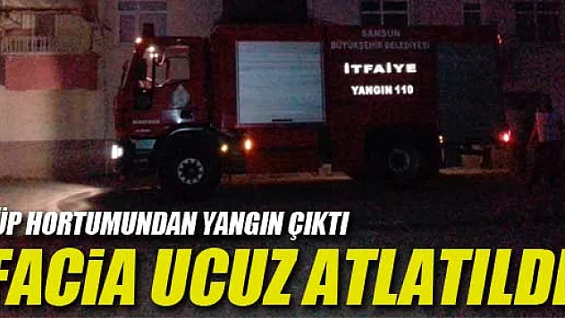 ÇARŞAMBA'DA YANGIN