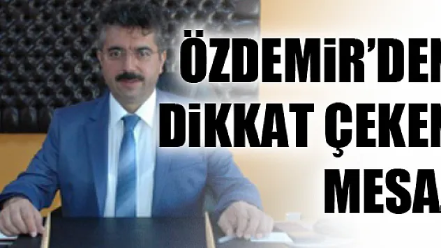 Özdemir'den yeni eğitim yılı mesajı