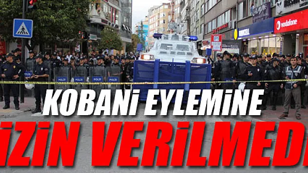 Samsunlular Kobani Eylemine İzin Vermedi