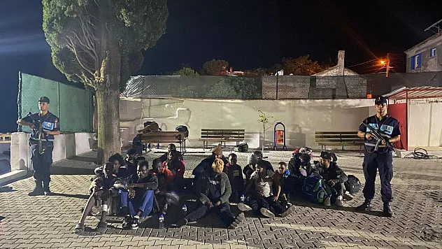 32 düzensiz göçmen yakalandı