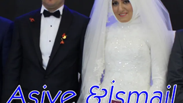 Asiye &İsmail çiftinin mutlu günü
