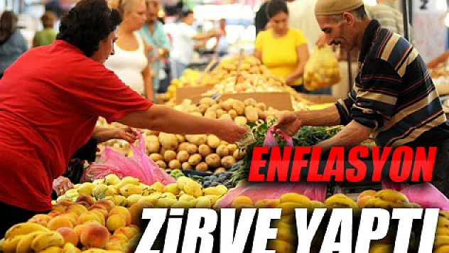Enflasyon 9 Ayın Zirvesinde!