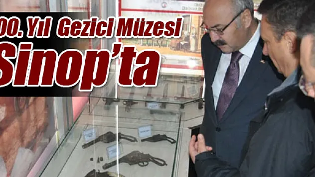 100. Yıl Gezici Müzesi Sinop'ta