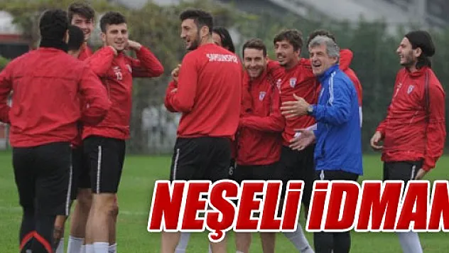 Samsunspor'da Neşeli İdman
