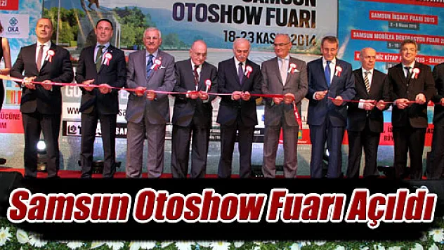 Samsun Otoshow Fuarı Açıldı