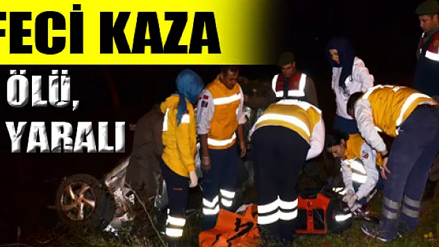 Bafra'da feci kaza: 3 ölü, 3 yaralı