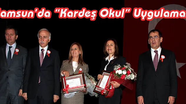 Samsun'da 'Kardeş Okul' Uygulaması